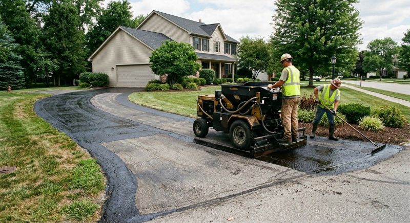 Asphalt Driveway Resurfacing in Denver, CO