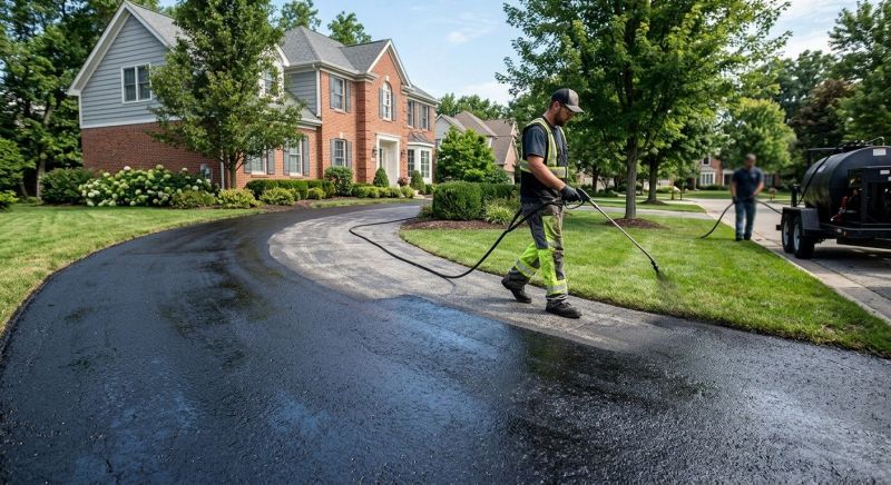 Asphalt Resealing in Greenville, SC