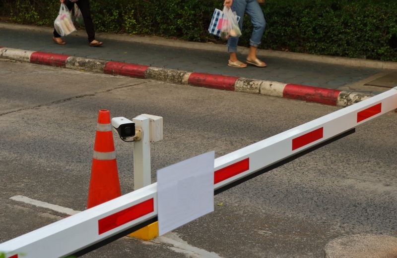 Completed Pavement Barrier
