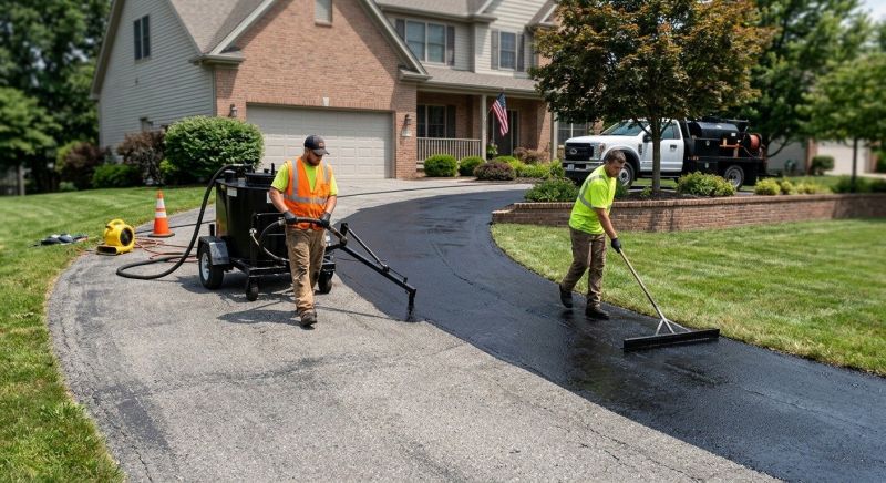 Residential Asphalt Sealing in Grand Rapids, MI